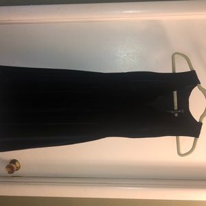 Design lab black velvet dress